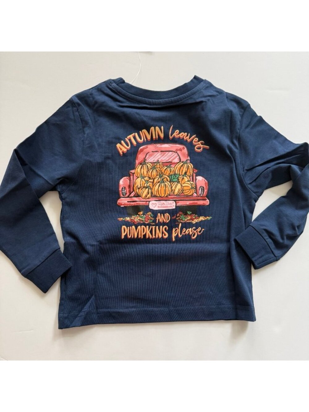 NWT Rugged Butts Boy Autumn Leaves nature Tee 12-24 months